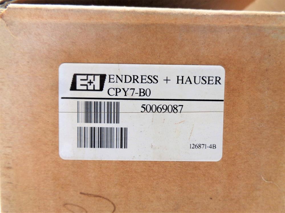 Endress Hauser Electrolyte Reservoir Vessel CPY7-B0